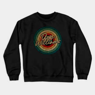 Don Williams -   Vintage Circle kaset Crewneck Sweatshirt